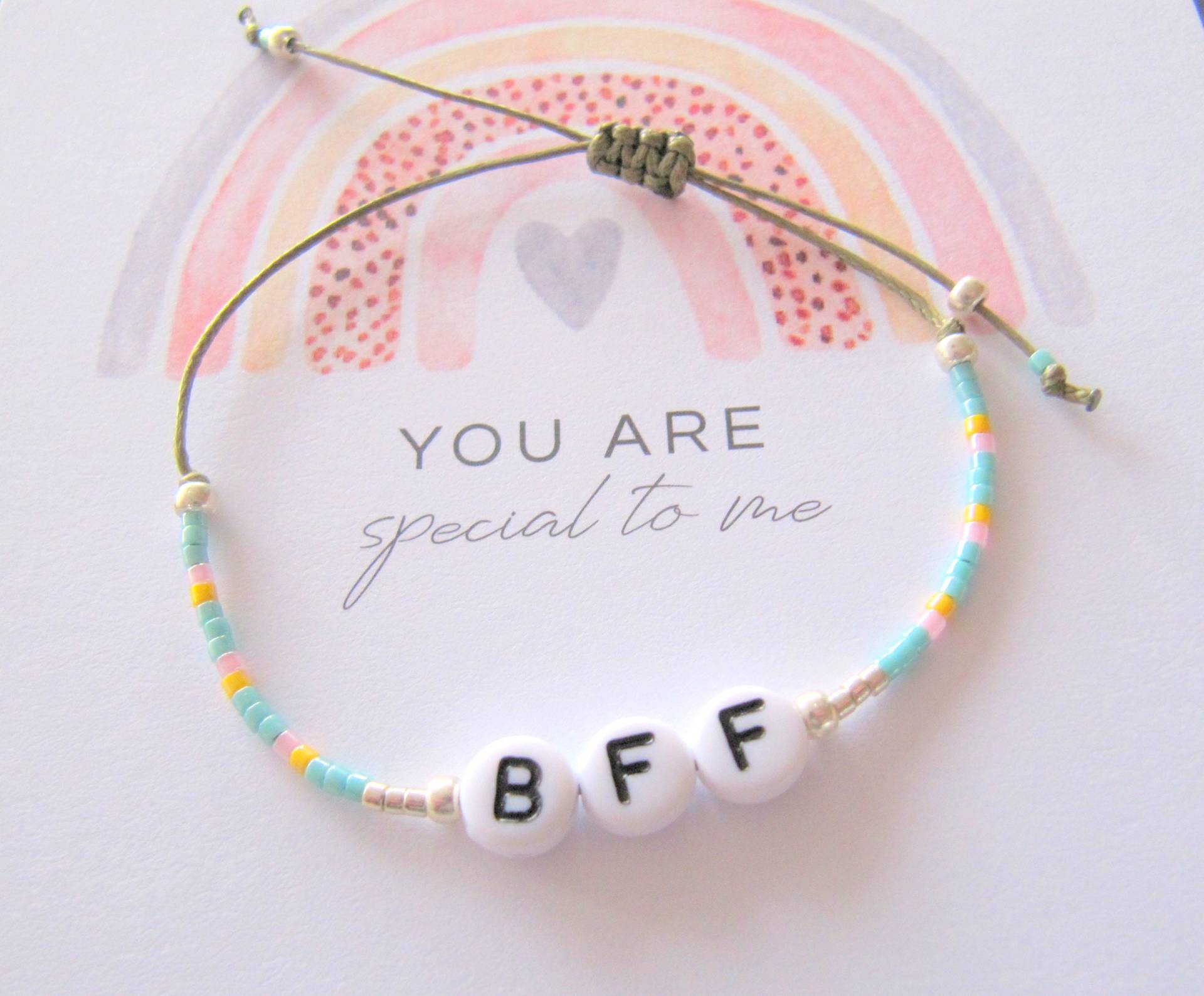 Miyuki Armband, Beste Freundin Armband Mit Kleine Perlen , Bff Individualisierte Feine Geschenk Für Freundin von MioBolife