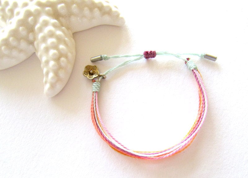 Multi String Armband, Makramee Boho Armbänder, Trend Stapeln Armband Geschenk Für Freunde, Beste Freundin von MioBolife