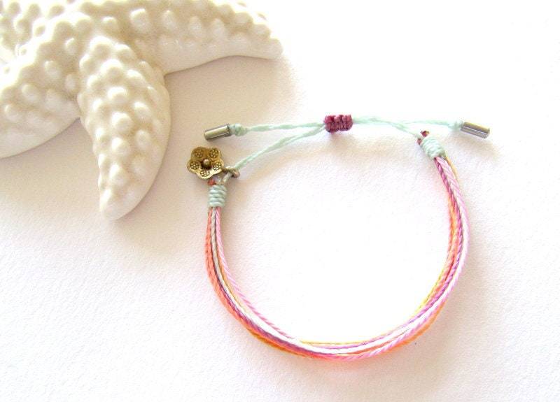 Multi String Armband, Makramee Boho Armbänder, Trend Stapeln Armband Geschenk Für Freunde, Beste Freundin von MioBolife