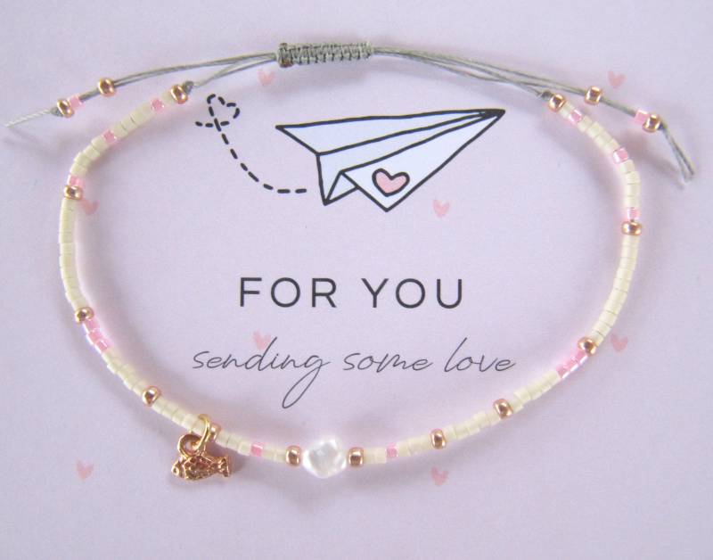 Perlenarmband Armband, Miyuki Geschenk Beste Freundin, Freundschaftsarmband Süßwasserperle, Armbänder, Für Mutter von MioBolife