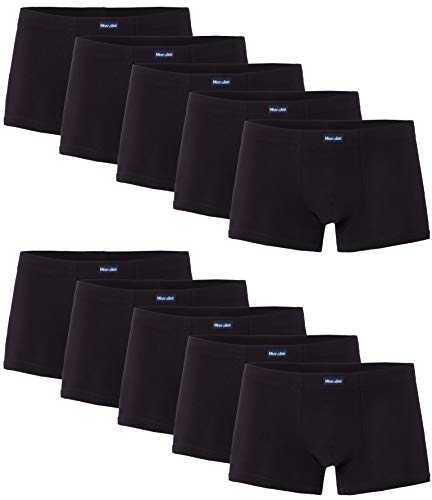 10 Herren Elastan -Baumwoll Boxershort, Modell: 10 Stück Set 01, Größe: 3XL von MioRalini