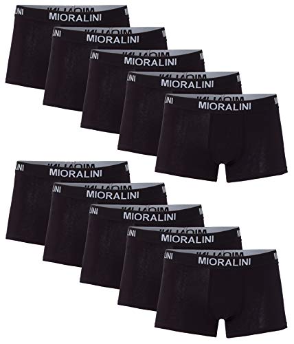 10 Herren Elastan -Baumwoll Boxershort, Modell: 10 Stück Set 12, Größe: 3XL von MioRalini