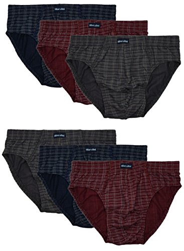 MioRalini 6 Herren Sport Slip ohne Eingriff, Artikel: 6 Stück Set10, Grösse: 2XL-8 von MioRalini