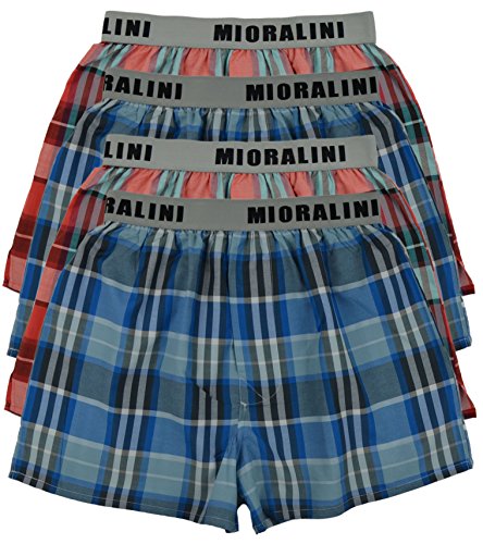 6 oder 4 Web Boxershorts 100% Baumwolle lockere US Style Webboxer kariert in vielen Mustern, Herren Boys Short Jungen Boxer Gewebte Boxer Größen: S M L XL 2XL 3XL 4XL, 4 Stück mit Eingriff Set06, L-6 6 oder 4 Web Boxershorts 100% Baumwolle lockere US Style Webboxer kariert in vielen Mustern, Herren Boys Short Jungen Boxer Gewebte Boxer Größen: S M L XL 2XL 3XL 4XL, 4 Stück mit Eingriff Set06, L-6 von MioRalini