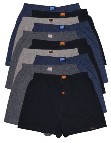 10 Boxershort Baumwolle Artikel: 4 Farben mit Eingriff, Groesse: 4XL von MioRalini