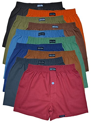MioRalini 10 Boxershort Baumwolle Artikel: mit Eingriff Farbig, Groesse: 2XL von MioRalini