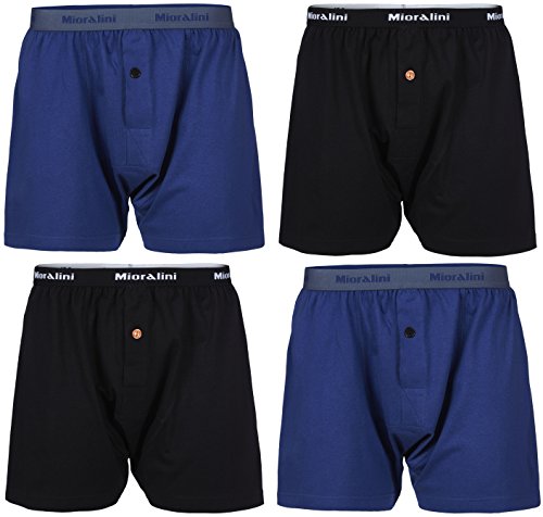 MioRalini 4 Boxershort Herren mit weitem Bein, Artikel: mit Eingriff 01 Groesse: 10XL von MioRalini