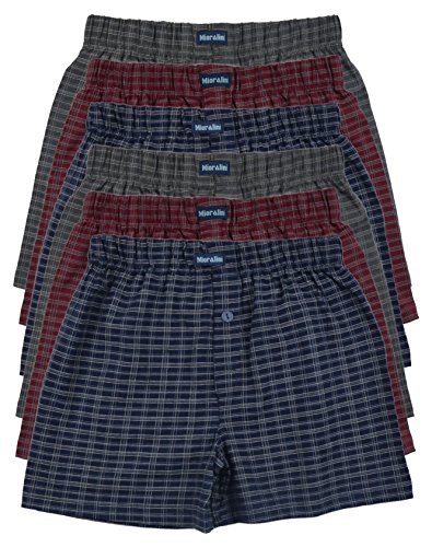 MioRalini 6 Herren Boxershort Bedruckt, Artikel: mit Eingriff 10, Groesse: XL von MioRalini