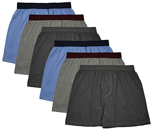 MioRalini 6 Boxershort Herren ohne Eingriff Artikel: Set11 Ohne Eingriff, Groesse: 2XL von MioRalini