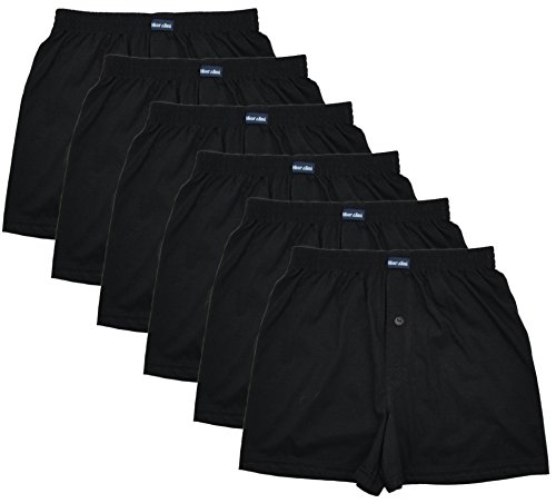 MioRalini 6 Herren Boxershorts in Klassischen Farben 100% Baumwolle Ohne Seitennaht Seamless Grösse 5-10, Set04, 3XL-9 von MioRalini