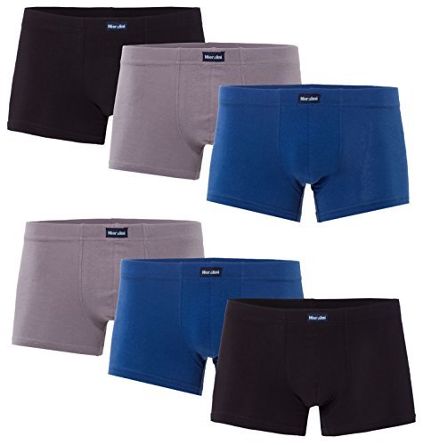 MioRalini 6 Herren Elastan -Baumwoll Boxershort, Modell: 6 STK Set 09, Größe: XL-7 von MioRalini