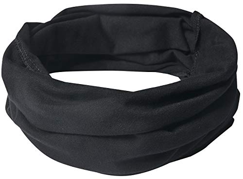Miobo Kinder Baumwolle Loopschal Schlauchschal Rundschal Halstuch Schwarz-L von Miobo