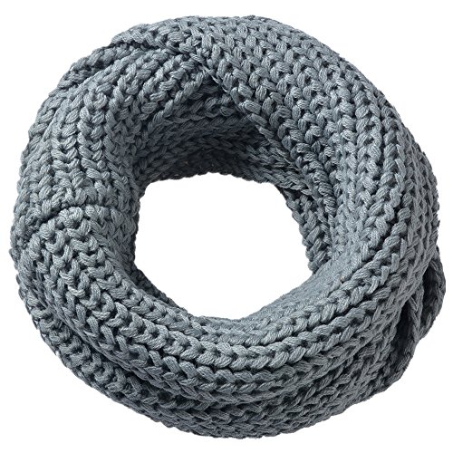 Miobo Loopschal Loopwolla Schal Schlauchschal Rundschal gestrickt Herbst Winter in vielen schönen Uni-Farben von Miobo