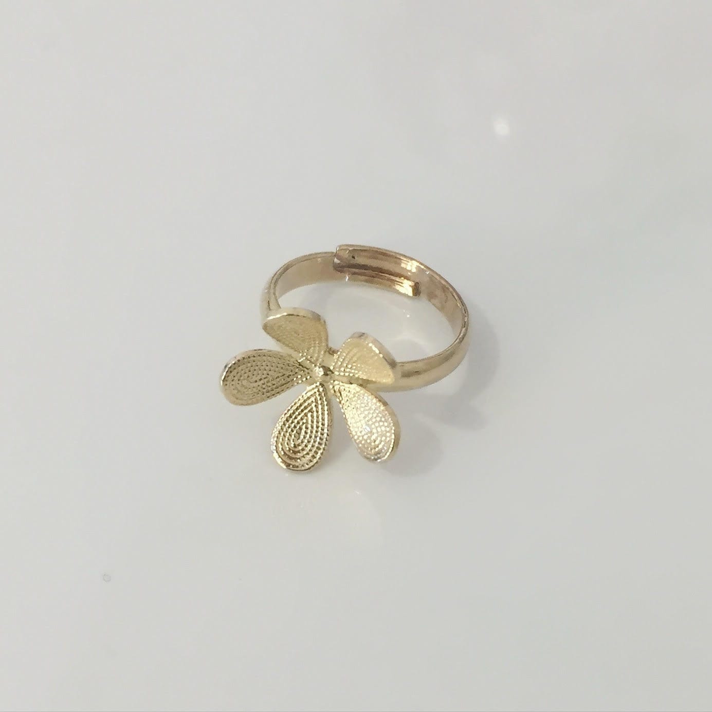 Blume-Midi-Ring, Verstellbare Midi Ring, Blumen Knöchelring, Schmuck-Geschenk-Idee von MiolaJewelry