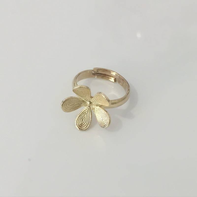 Blume-Midi-Ring, Verstellbare Midi Ring, Blumen Knöchelring, Schmuck-Geschenk-Idee von MiolaJewelry