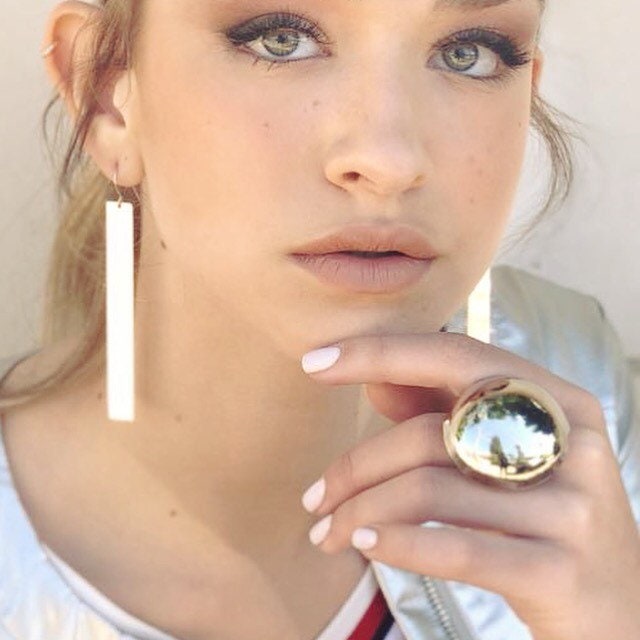 Großer Chunky Statement Ring, Boho Bombastic Vergoldeter Schmuck, Einzigartiges Geschenk Für Sie von MiolaJewelry