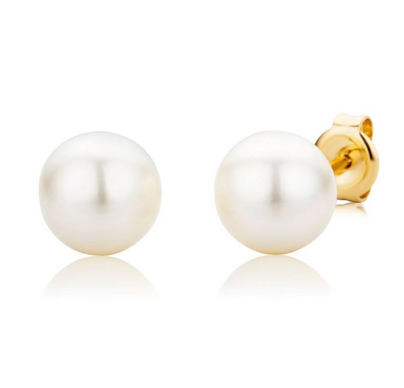 Miore Perlenohrringe MG9063E (inkl. Schmuckbox), für Damen in Gelbgold - Ohrstecker 9 Karat (375) Gold von Miore