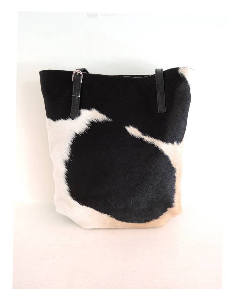 Cowhide Tote Bag Schwarz Und Weiß, Rindsleder Geldbörse, Haar Auf Verstecken Tasche, Kalb Haartasche, Cowhide Western Geldbörsen Taschen, Pelz von MiowBali