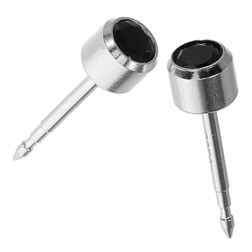 Mipcase 1 Paar Hypoallergene Sterling -silber -ohrringe Für Durchbohrte Ohren Mit Einem Zarten Design, Das Keine Und Schmerzlosen Verschleiß Sicherstellt von Mipcase