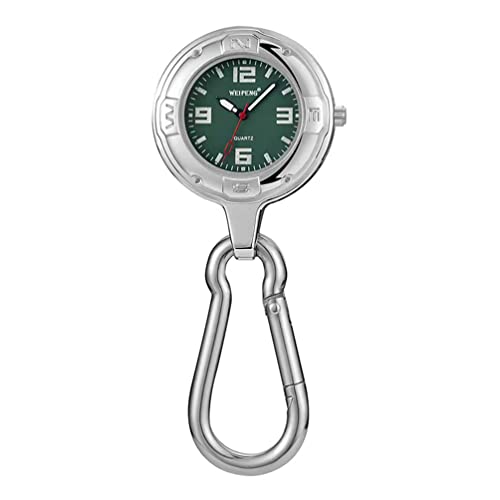 Mipcase 1stk Bergsteigeruhr Studentische Geschenke Haken Hängende Uhr Ansteck-taschenuhr Clip-Uhr Digitaluhren Für Damen Stethoskop Gürtel Männer Und Frauen Quarz Werk von Mipcase