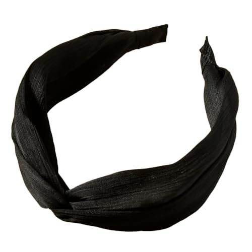 Mipcase Stoffhaarband Für Damen Und Mädchen Schwarzes Party-stirnband Damenhaarreif Aus Stoffmaterial Für Täglichen Gebrauch Und Verlobungsanlässe von Mipcase