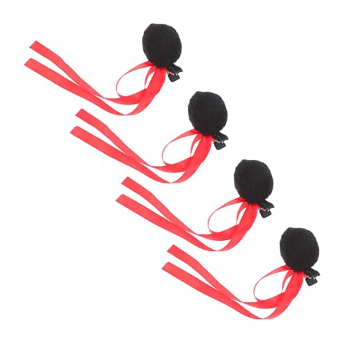 Mipcase 2paare Kleine Haarspange Mit Schnalle Einzigartiger Haarschmuck Für Mädchen Haarspangen Mit Bändern Zum Stylen Haarstyling-accessoire Für Cosplay-partys Und Hochzeiten von Mipcase