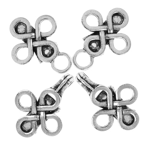 Mipcase 2 Paare Vintage Strickjacken Clips Damen Hollow Design Broschen Pullover Kragen Clips Vielseitig für Hemd Schal Cardigan Retro Accessoire von Mipcase