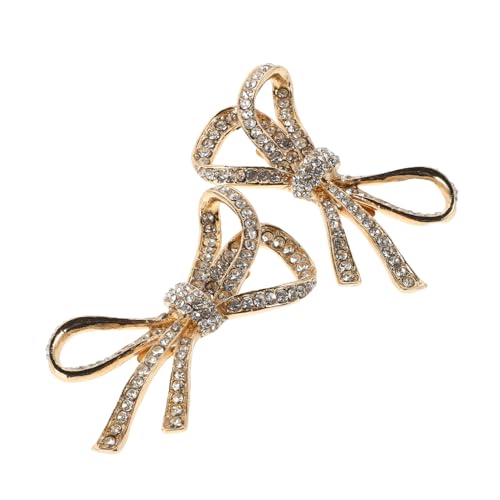 Mipcase 2 Stück Abnehmbare Strass Schuhclips Teiliges Hochwertige Vielseitige Schmuck Bügel für Damen High Heels Schuhverzierung für Partys und Alltag von Mipcase