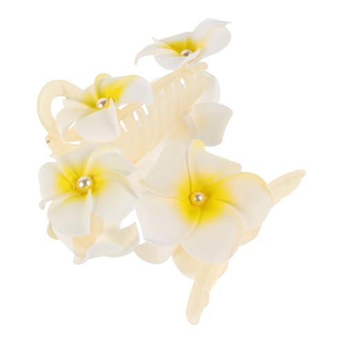 Mipcase 2 Stück Blumen Haarklammer für Dickes Haar Große Krallenklammer Robustes Material Sicherer Dekorativer Haarschmuck für Frauen Geeignet für Partys Hochzeiten Alltag von Mipcase