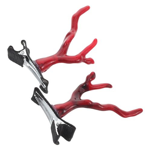 Mipcase 2stücke Drachenhorn Haarnadeln Dekorative Clips Seitliche Haarspangen Chinesische Haarnadeln Haar-accessoires Für Frauen Festivals von Mipcase