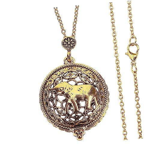 Mipcase 2 Stück Vintage Anhänger Halskette mit und Vergrößerndem Lange Retro Pulloverkette Modisches Schmuckstück für Damen und Praktische Leselupe von Mipcase