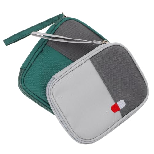 Mipcase 2Stücke Mini Erste Aufbewahrungstasche für Medikamente Organizer für Reisen Outdoor Aktivitäten Kompakte für Einfache Handhabung Mipcase 2Stücke Mini Erste Aufbewahrungstasche für Medikamente Organizer für Reisen Outdoor Aktivitäten Kompakte für Einfache Handhabung von Mipcase