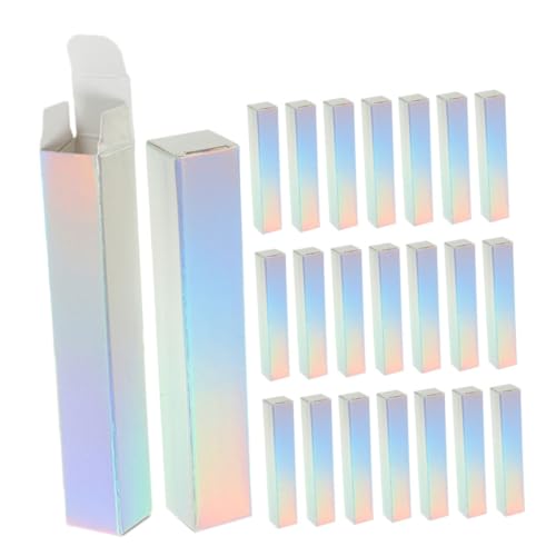 Mipcase 30 Stück Teiliges Lippenstift Verpackungsbox aus Papier Langlebige Kosmetik Aufbewahrungsbox für Lipgloss Lippenstift und Kleine Pflegeprodukte Praktische und Kompakte DIY von Mipcase