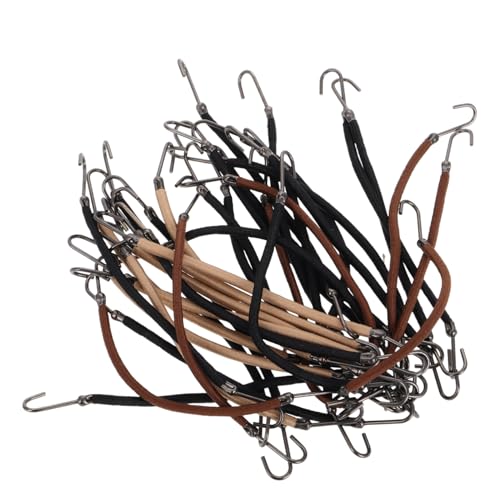 Mipcase 36 Stück Teiliges Haarschleifen mit Doppeltem Haken Elastische Haargummis für Pferdeschwanz und Dutt Vielseitige Styling Tools für Damen und Mädchen Geeignet für Hochzeit und von Mipcase