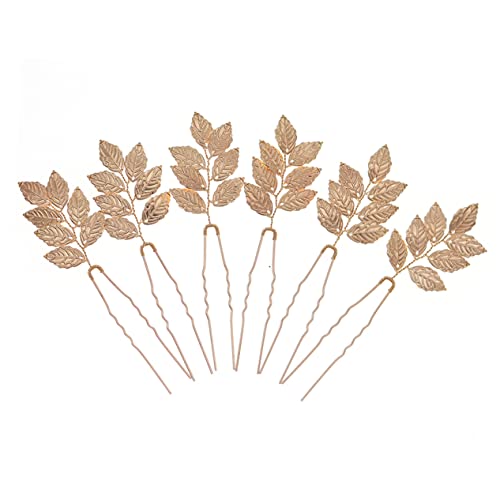 Mipcase 6stücke Haarschmuck Dekorative Haar Nadeln Für Braut Hochzeit Geburtstag Musikfestival Abschlussball Jubiläum Kostümparty Frauen Teenager von Mipcase