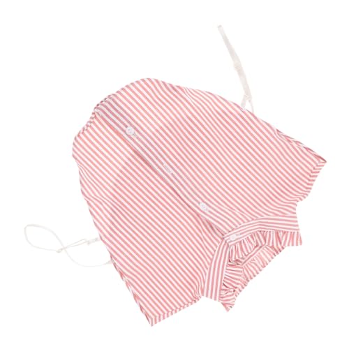 Mipcase Abnehmbarer Damen Fake Kragen mit Streifenmuster Weicher Stehkragen Vielseitiger Krageneinsatz für Blusen Strickjacken und Pullover Stilvolle Dekoration für Oberteile von Mipcase