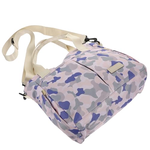 Mipcase Babypflege Stilvolle Aufbewahrungstasche Geräumige Wickeltasche Wasserabweisendem für Neugeborene Modisches Design Camouflage von Mipcase