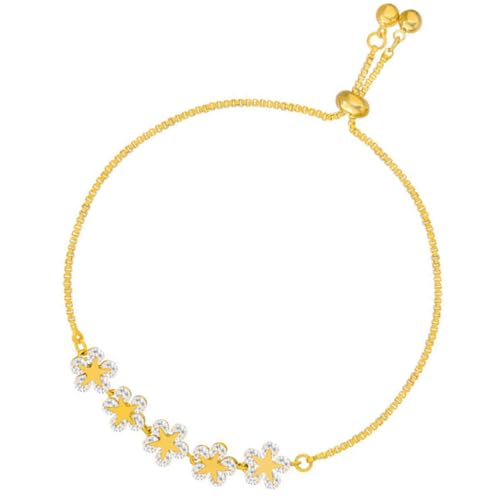 Mipcase Blumiges Damen Armband Elegantes Handgelenk Schmuck für Frauen und Mädchen Chic Langlebig Passend zu Kleid und Alltag Accessoire für Besondere Anlässe Wie Geburtstag und von Mipcase