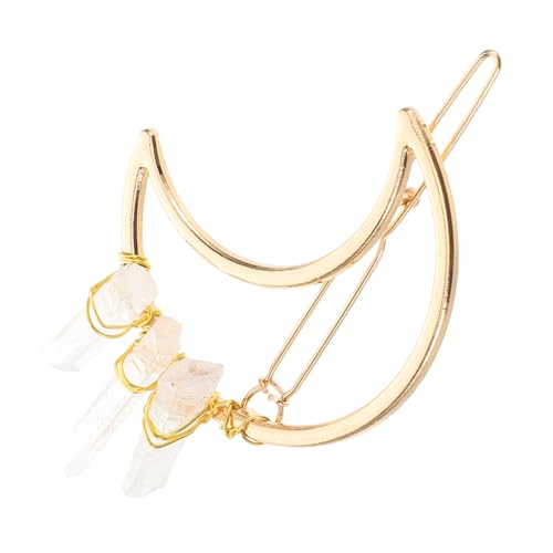 Mipcase Dekorative Haarklammern Aus Natürlichem Geometrische Haarspangen Für Mädchen Und Frauen Für Hochzeiten Partys Und Festliche Anlässe Elegante Mond-designs Für Stilvolle von Mipcase