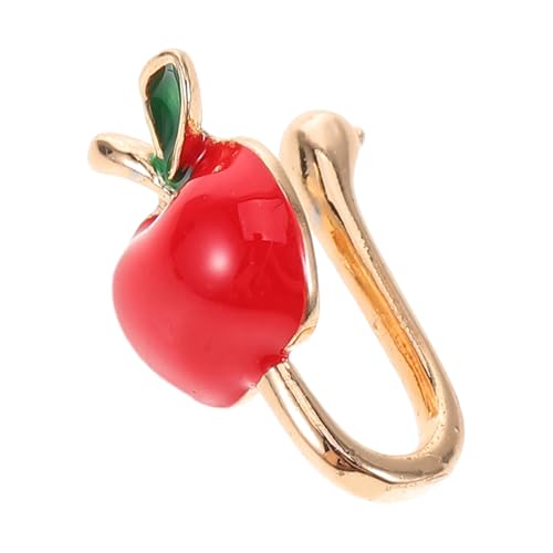 Mipcase Durchbohrter Nasenring Kupfer U Förmige Nasenklammer Weihnachtsserie Damen Mädchen Modeschmuck Robust Festlich für Feierlichkeiten von Mipcase