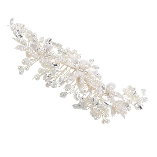 Mipcase Eleganter Braut Haarkamm mit Perlen und Kristallen Dekorativer Hochzeitsschmuck Multifunktionaler Haarschmuck für Damen und Brautjungfern Silbernes Design Handgefertigt Mipcase Eleganter Braut Haarkamm mit Perlen und Kristallen Dekorativer Hochzeitsschmuck Multifunktionaler Haarschmuck für Damen und Brautjungfern Silbernes Design Handgefertigt von Mipcase