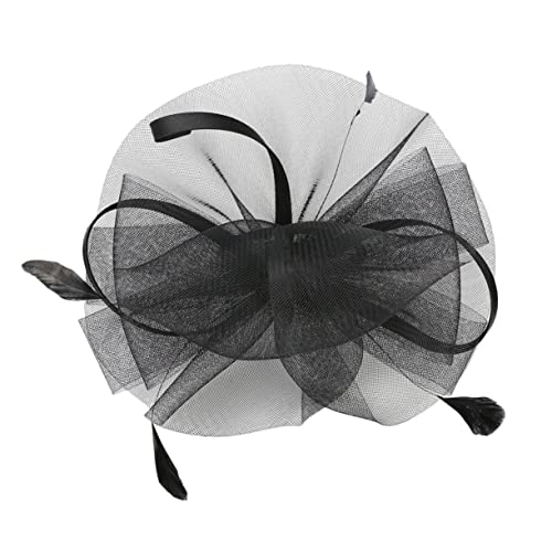 Mipcase Faszinator Haarreif für Frauen Eleganter Kopfschmuck mit Federn für Hochzeiten Tea Parties Cosplay Vielseitiges Design für Verschiedene Anlässe von Mipcase
