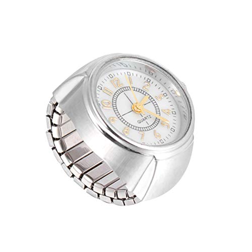 Mipcase 1stk Fingerringe Für Ringe Für Frauen Fingerringuhr Digitale Fingeruhr Watches for Men Mädchenuhr Uhrenringe Für Universelle Fingeruhr Analoge Mini-Uhr Anschauen Männer Und Frauen von Mipcase