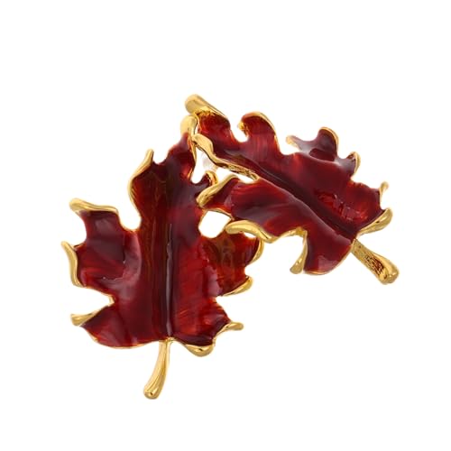 Mipcase Herbstliche Maple Leaf Ohrstecker aus Robustem Zinklegierung Filigranes Ahornblatt Design Vielseitige Damen Schmuckstücke für Alltag und Festliche Anlässe Eleganter Herbstschmuck von Mipcase