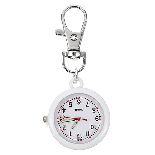 Mipcase Herren Uhr Herren Uhr Herren Uhr Uhr Krankenschwesteruhr Digital Taschenuhr mit Karabinerhaken ? Arzt Fob Uhr Kitteluhr Taschenuhr Tragbar Werkzeug für ?rzte Sanit? Krankenpfleger Geschenke von Mipcase