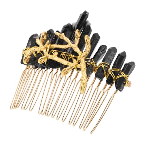 Mipcase Kopfschmuck Mit Seitenkämmen Aus Und Legierungszweigen Haarspange Für Damen Strassstein-kamm Für Hochzeit Und Besondere Anlässe von Mipcase