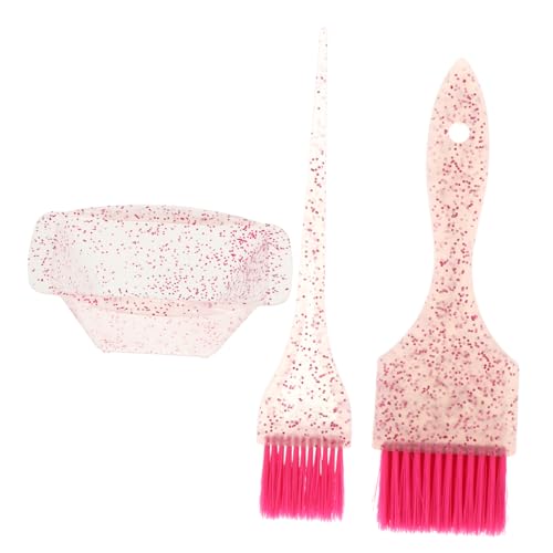 Mipcase Professionelles Haarfärbe-set Mit Pinsel Und Schüssel Salon Haarfärben Zubehör Mit Flexiblen Borsten Für Gleichmäßige Anwendung Und Einfache Reinigung Geeignet Für Männer Und Fraue von Mipcase