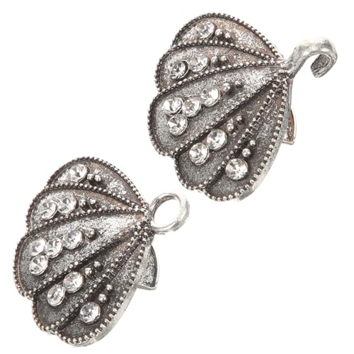 Mipcase Retro Strickjackenclip mit Funkelnden Strasssteinen Eleganter Umhang und Schalverschluss für Damen Zierliche Brosche als Stilvolles Kleidungs Accessoire für Alltag und Festliche von Mipcase