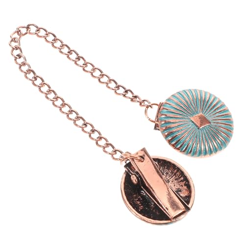 Mipcase Runde Ketten Strickjacken Clip Damen Dekorativer Schal und Pulloverhalter Multifunktionaler Taillen und Cardigan Klammer Modischer Mantelclip Langlebig und Einfach zu Verwenden von Mipcase