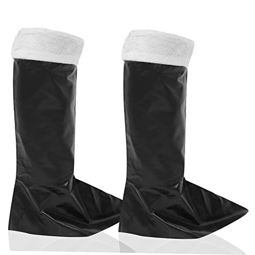 Mipcase Santa Claus Stiefelüberzug aus Hochwertigem Leicht und Langlebig als Weihnachtskostüm Accessoire und Partyrequisite Passt zu Santa Kostümen Festliche Dekoration für von Mipcase